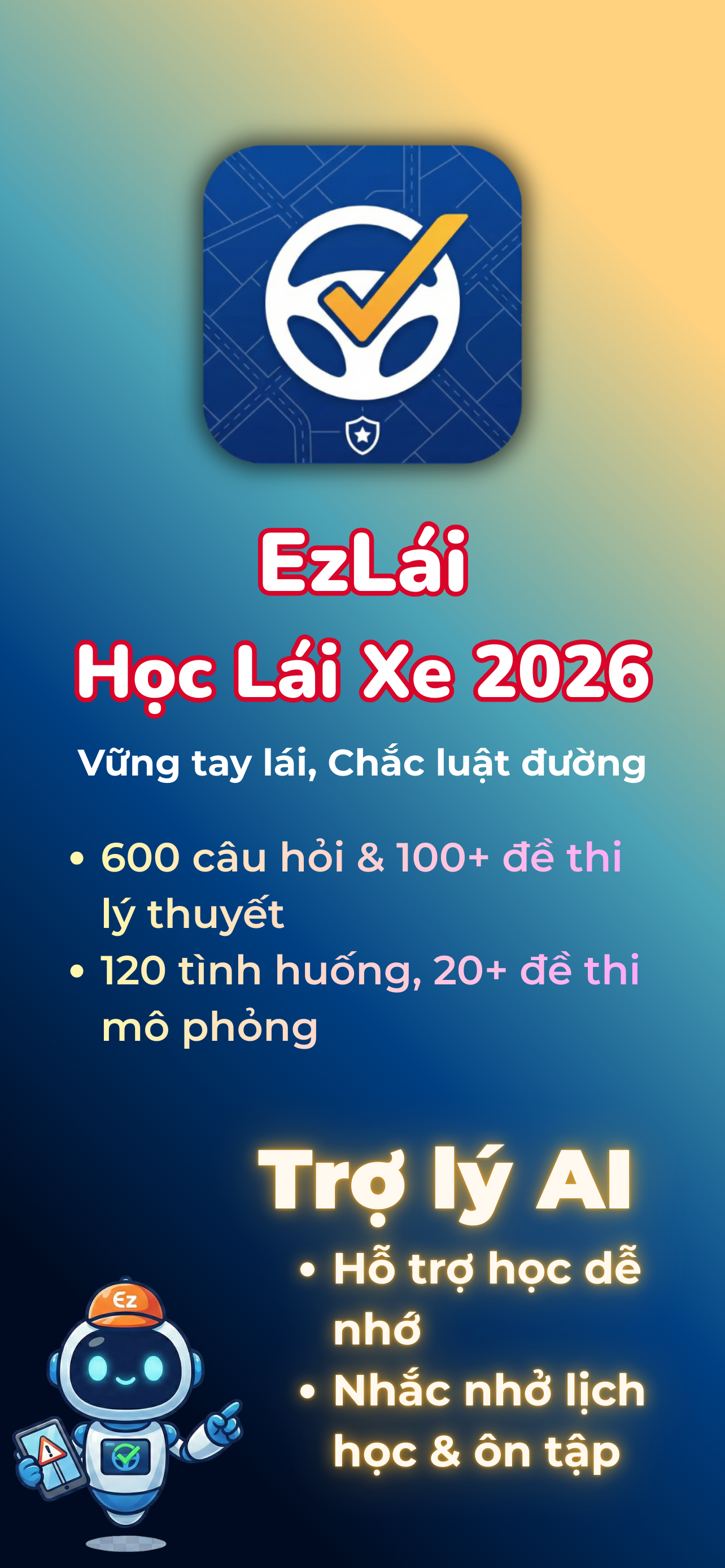 EzLái - Màn hình chính